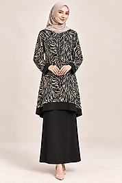 Zebra Desenli Salaş Tunik